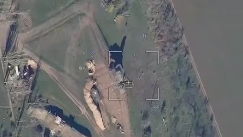 Combat use of Kamikaze Lancet on the radar station of the Ukrainian forces.