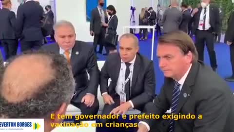 Presidente da OMS não prescreve vacinação infantil