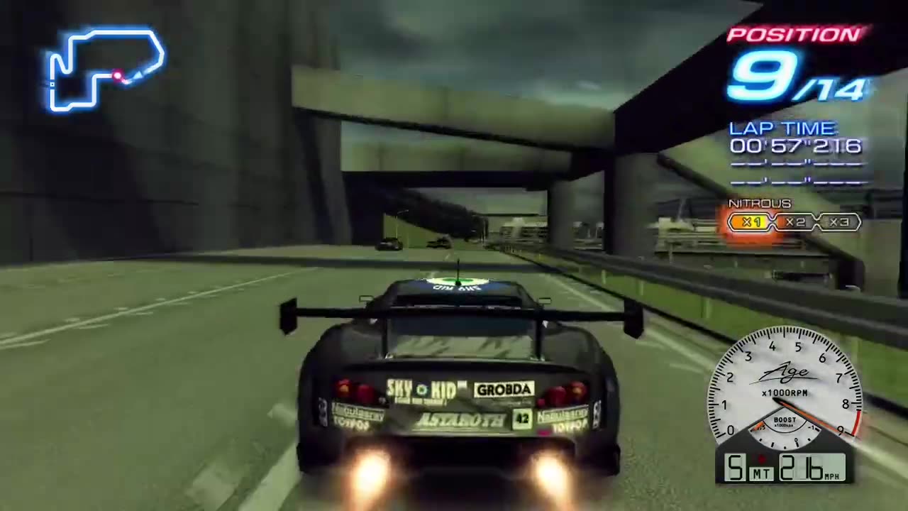 Ridge Racer 6 Basic Route #61 Gameplay(Career Walkthrough)