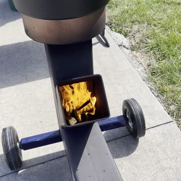 The Patriot Rocket Stove video #3