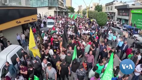 West Bank Palestinians Protest for Second Day After Gaza Hospital Blast