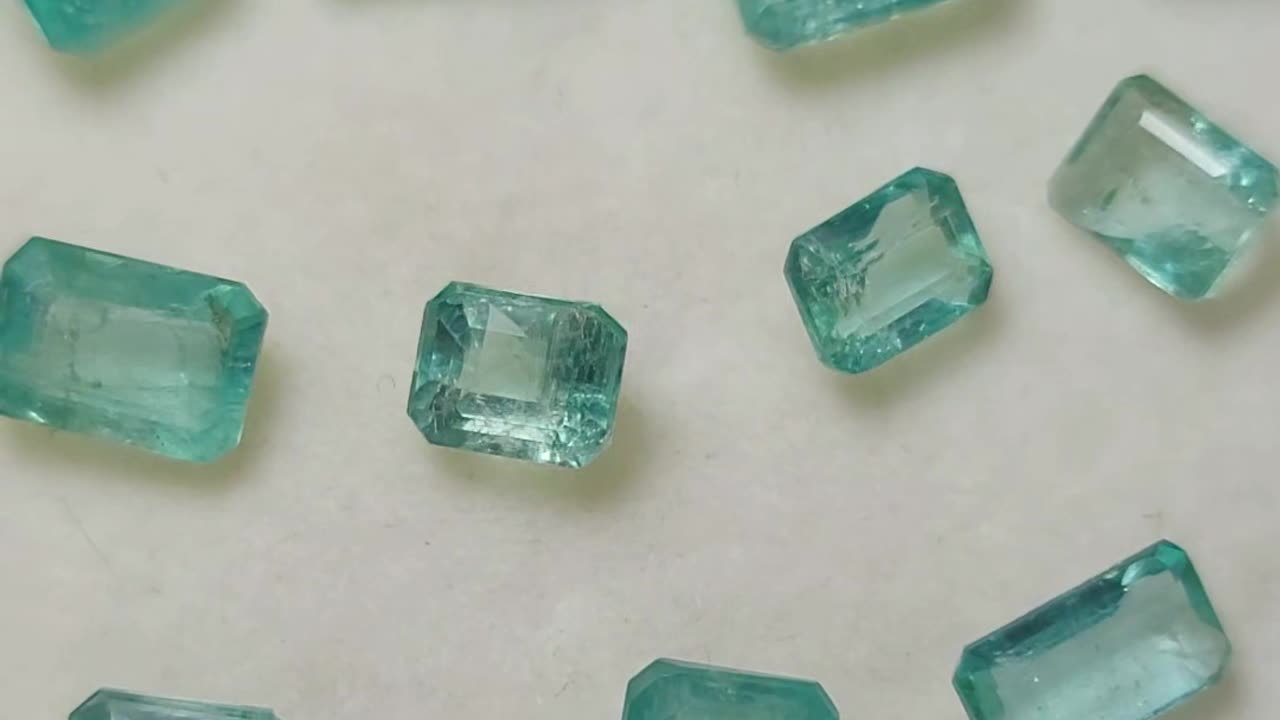 Best quality Faceted Emerald