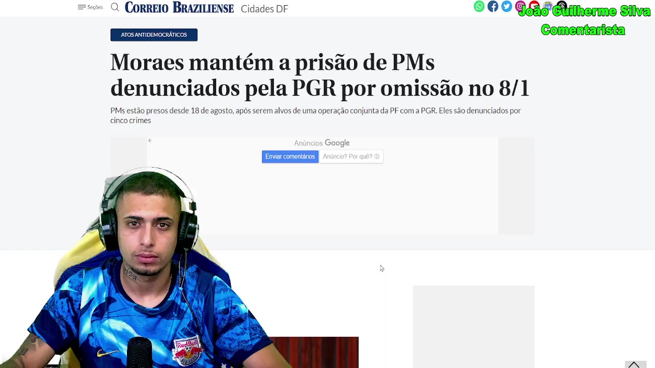 URGENTE!! GOLPE DE ESTADO!! MORAES DECRETA PRISÃO!!