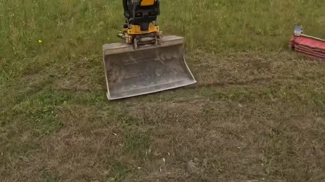 Removing old kerbs with heavy machinery! 🚜