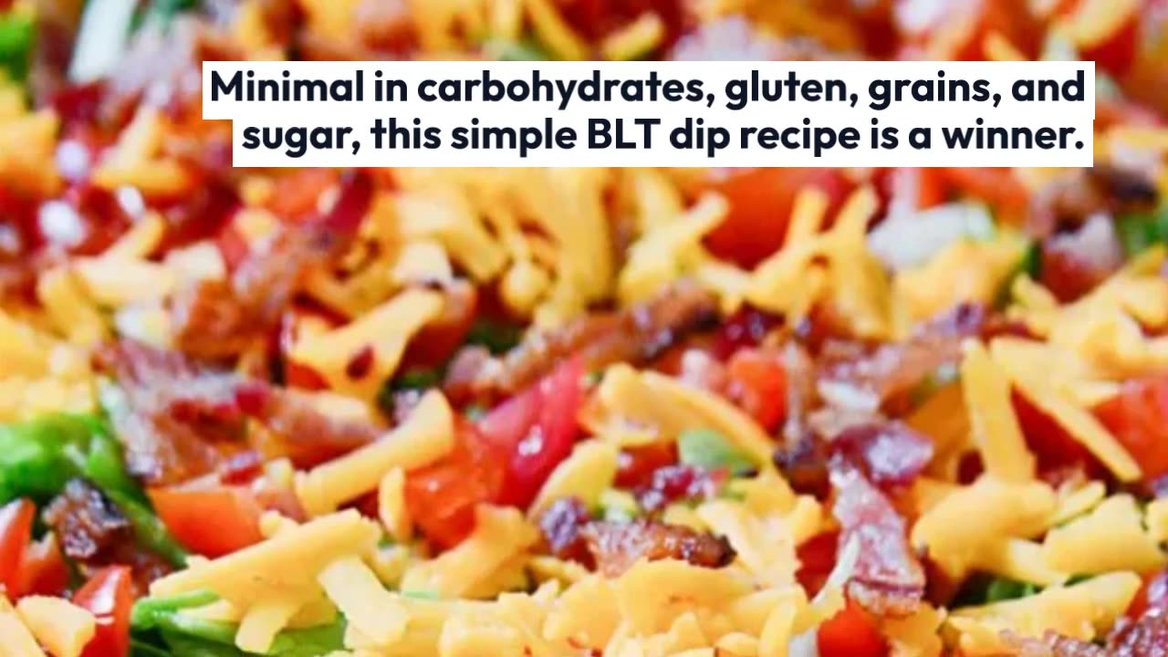 Keto BLT Dip