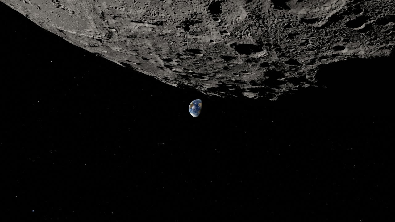 From the Moon to the Earth - 4K