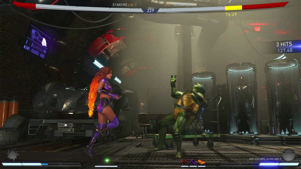 Starfire VS Leonardo