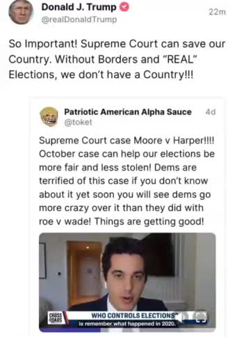 The Supreme Court Can SAVE THE USA