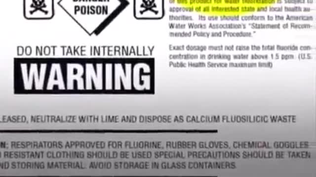 Where does the fluoride in drinking water come from?