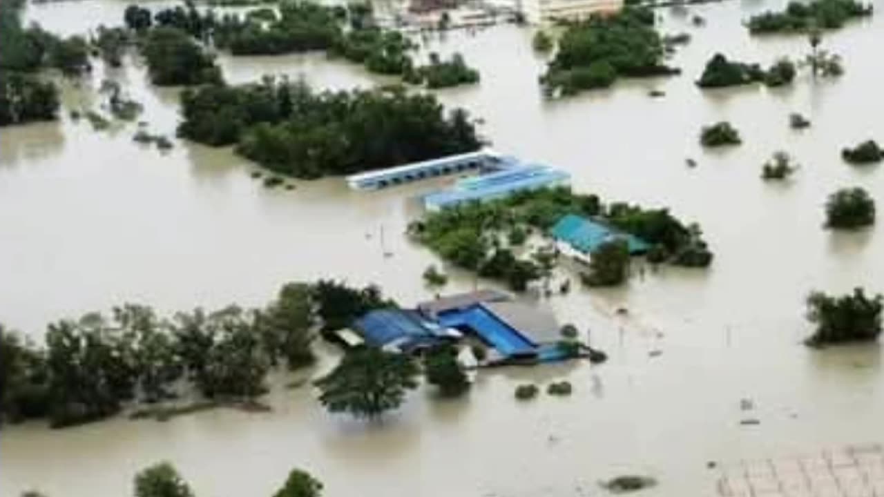 Floods Due To Heavy Rainfall In Nakhon Si Thammarat Province, Thailand, 12/16/24