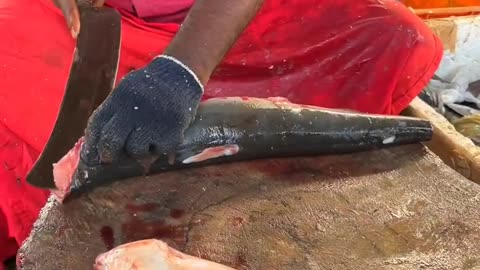 Fish Cutting Skills South India