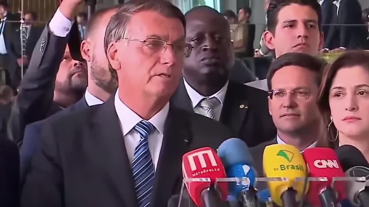 Presidente Jair Bolsonaro faz pronunciamento à nação após resultado das eleições