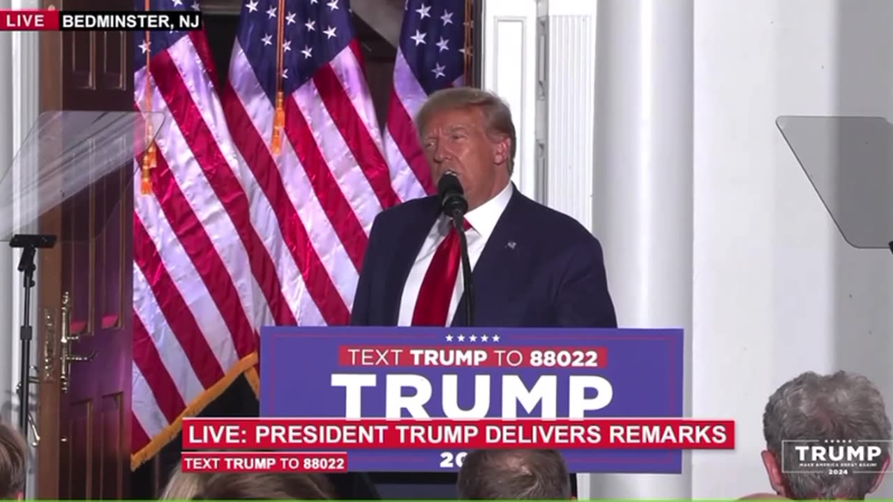 Full Speech from President Trump’s rumble channel