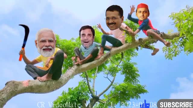 मोदी ने काटा पेड राहुल केजरीबाल हुए नाराज Modi akhilesh ki comedy