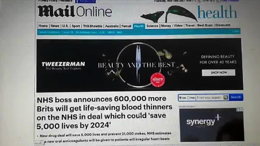 Vaccinate People are dying.