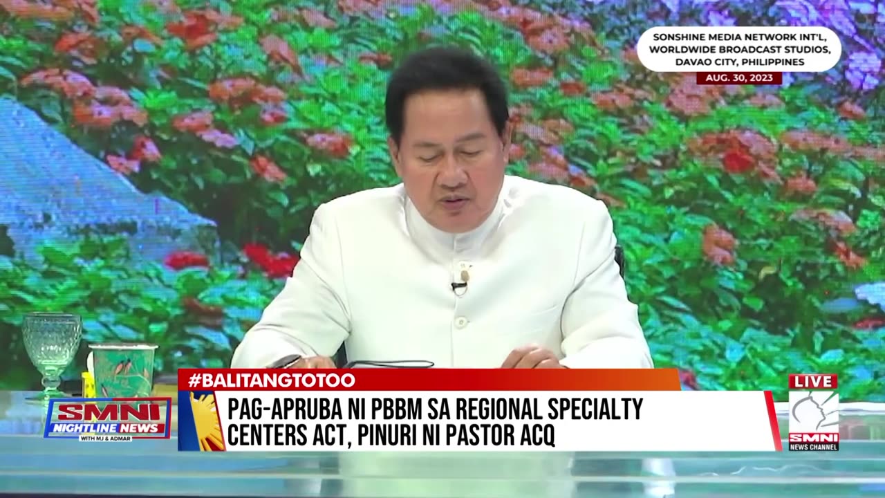 Pag-apruba ni PBBM sa Regional Specialty Centers Acts, pinuri ni Pastor Apollo C. Quiboloy