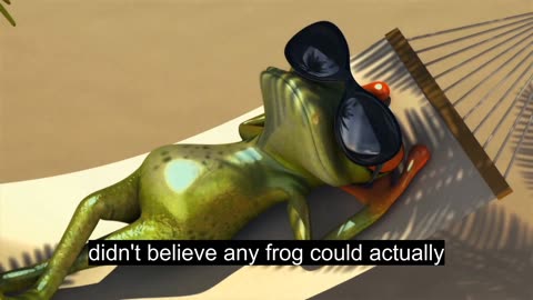 Froggy climbing - Champion defies the odds!