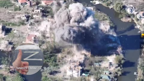 Airstrike on AFU Positions Near the Antanovsky Bridge in the Settlement of Dachi