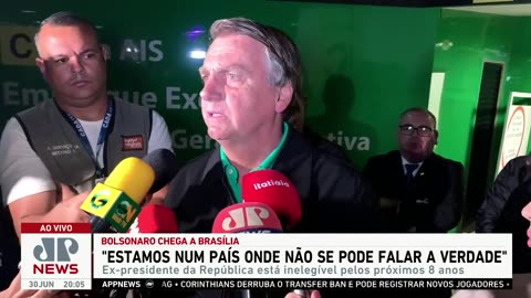 "Estamos em um país onde não se pode falar a verdade"