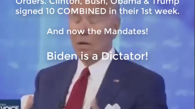 Joe Biden is a Dictator