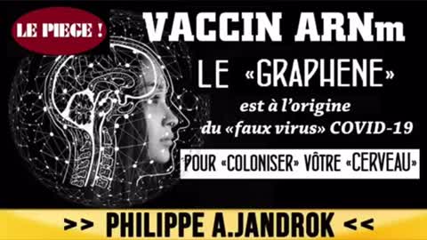 Philippe Jandrok parle de la Quinta Columna : L'Oxyde de graphène cause le Covid-19