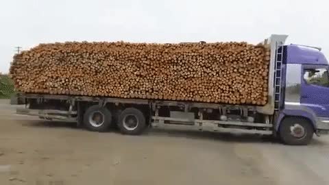 How to unload a truck quickly