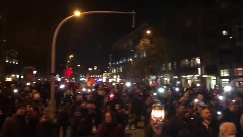 Large protest in #Hamburg 2 of 2