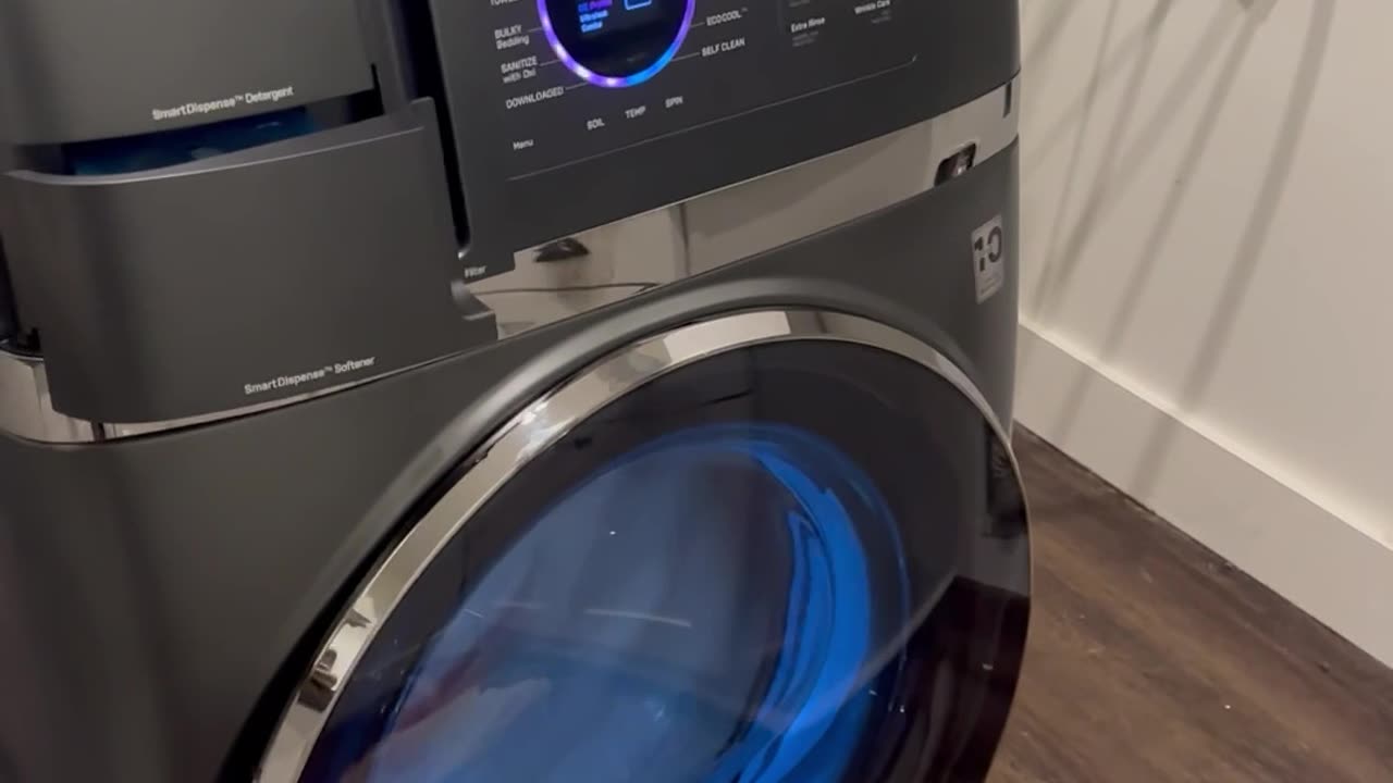 Washing Machine Tries to Run Away