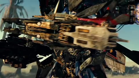 Transformers 🎬 Optimus Prime Flying scene....