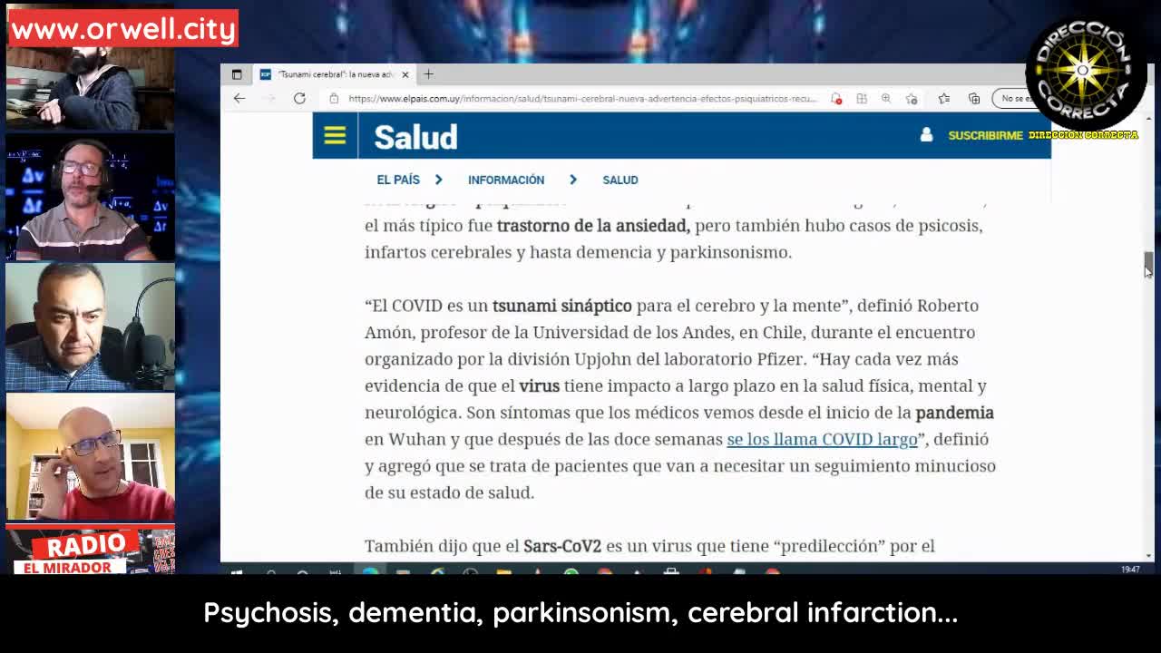 La Quinta Columna on Neuromodulation and Brain Dysfunction Tsunami