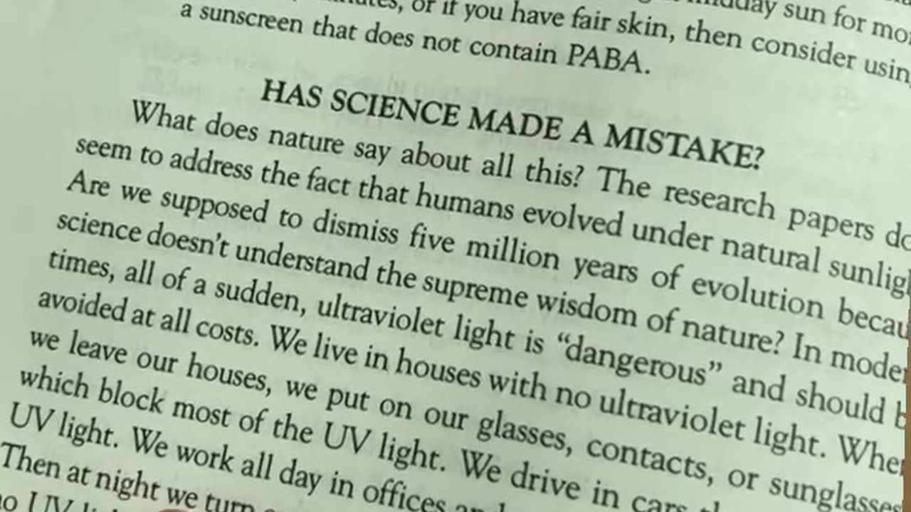 The Truth on UV Light