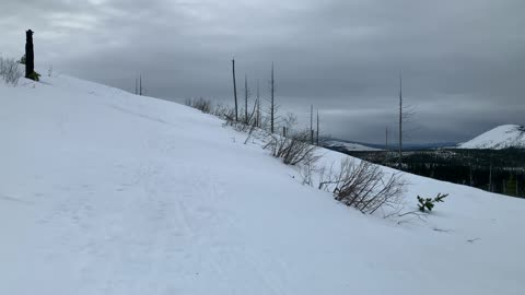 Ascending Potato Hill Summit – Central Oregon – Potato Hill Sno-Park – 4K