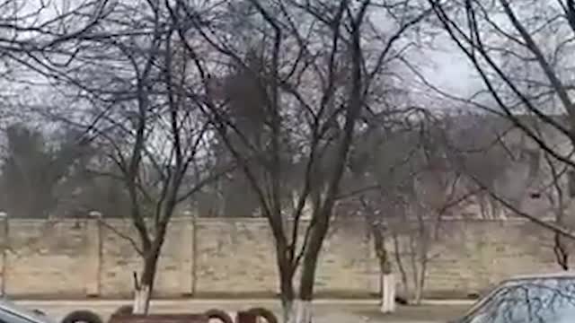 Heavy Shelling In Kherson Ukraine (Day 2) - February 25th 2022