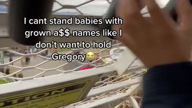 I cant stand babies with grown a$$ names like I don't want to