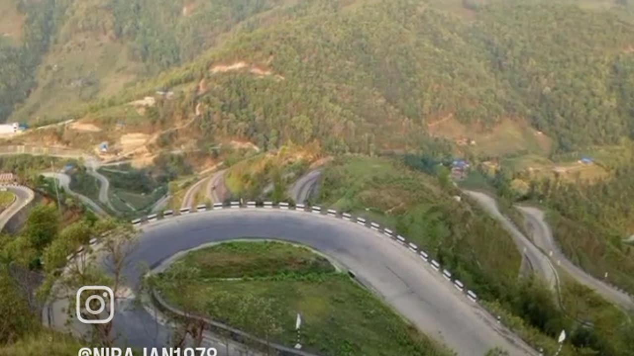 Most beautiful and danger road of nepal