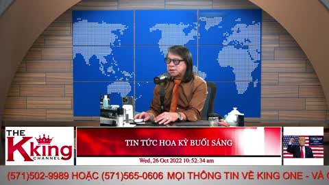 TIN TỨC HOA KỲ BUỔI SÁNG - 10/26/2022 - The KING Channel