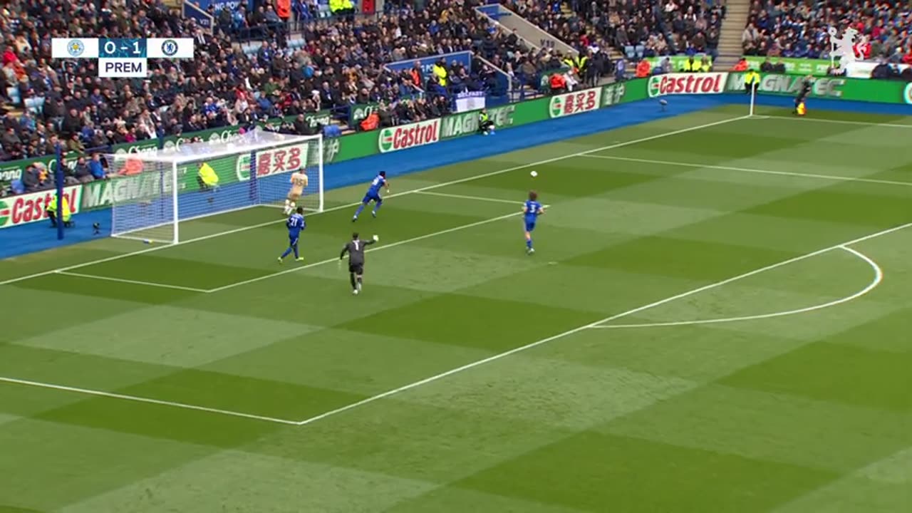 highlights: leicester city 1, chelsea 3