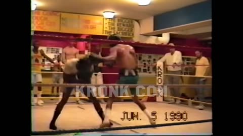 Gerald McClellan vs James Toney, Kronk Sparring 1990