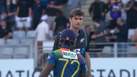 NZ vs Sl Super over Thriller