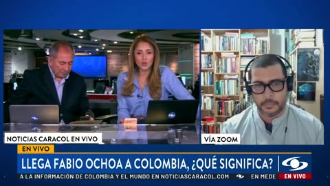 Fabio Ochoa, excapo del Cartel de Medellín, llega a Colombia: primeras imágenes