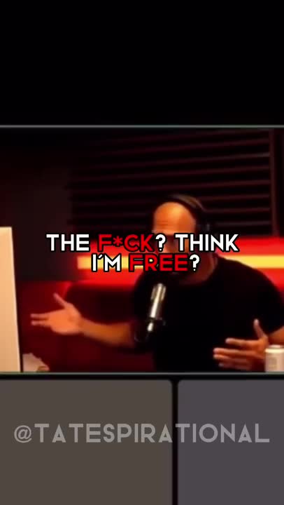 Andrew Tate Is Not Free Ask For Pay LIVE On Podcast