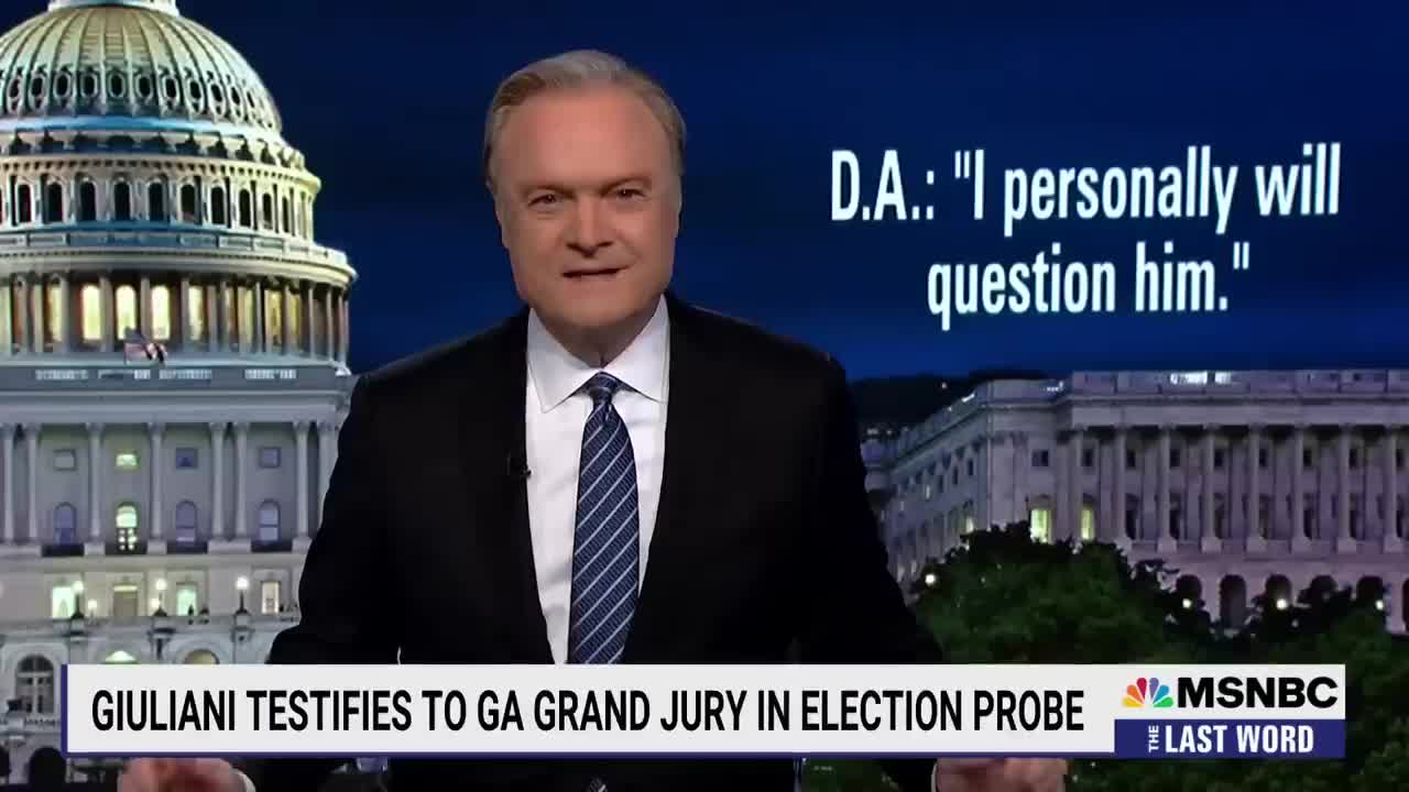 Lawrence: Giuliani's GA Grand Jury Appearance Should Terrify Trump