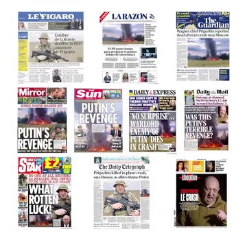 Western media claims Putin responsible for Prigozhin plane crash