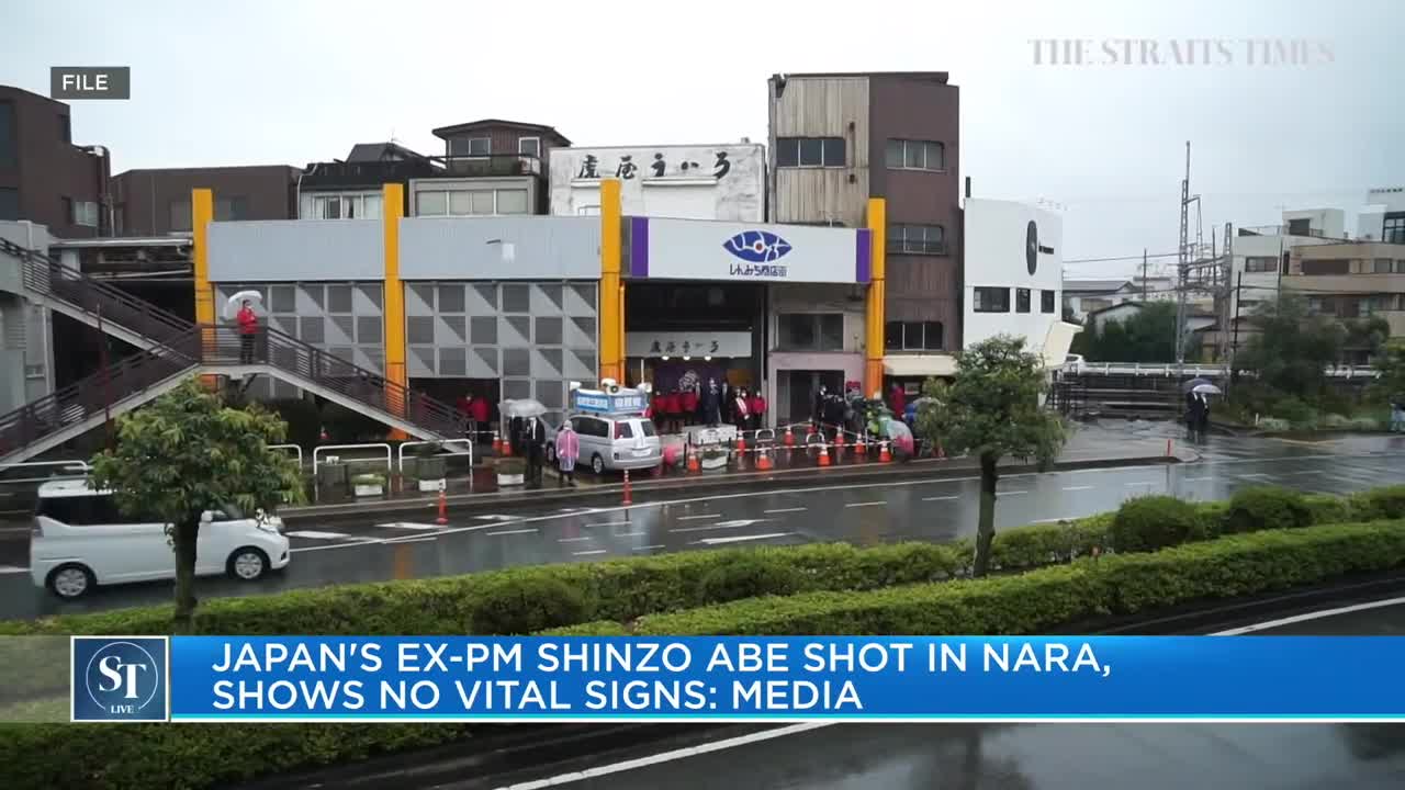 Japan's ex-prime minister Shinzo Abe shot in Nara, shows no vital signs: Media