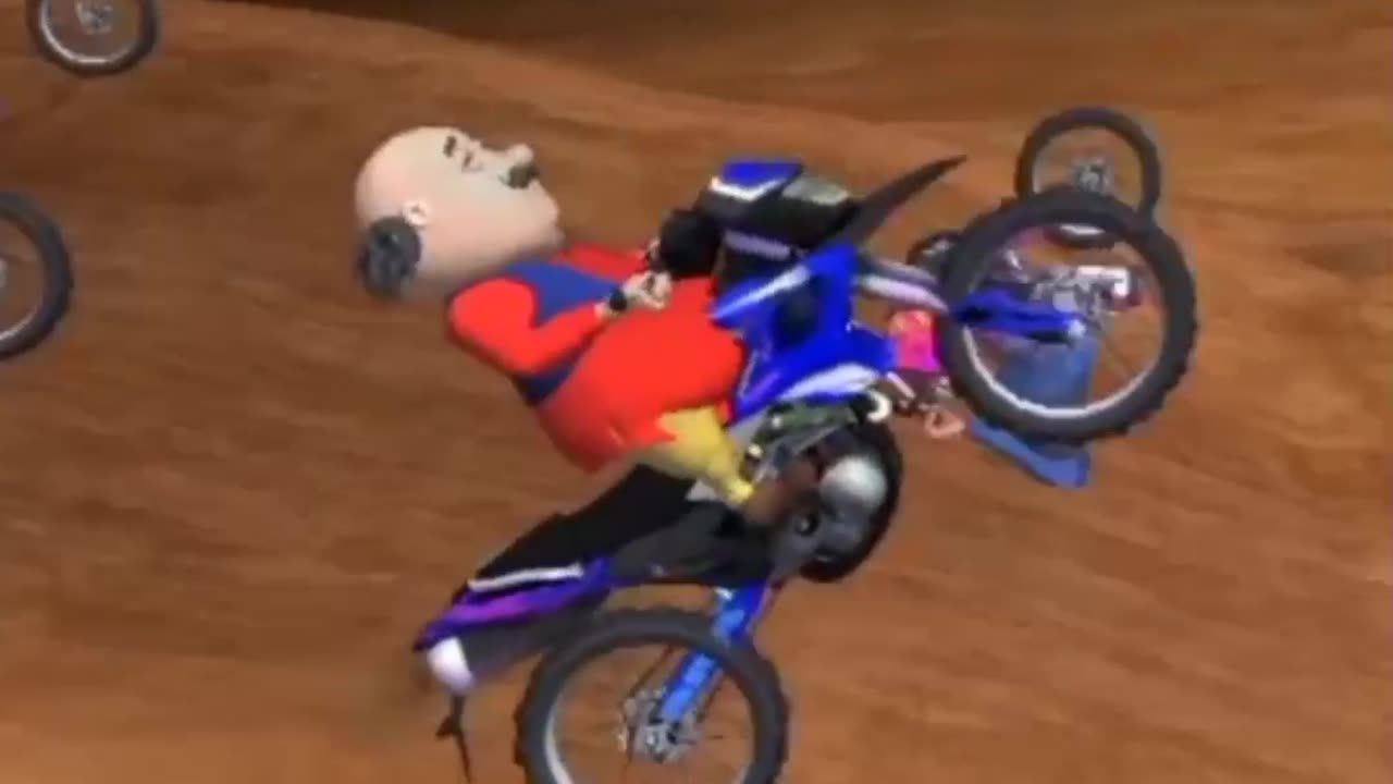 Motu Patlu Cartoon Riding race