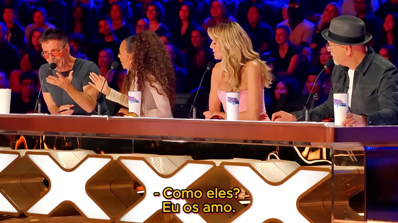 Billy e Emily Conquista o 1º Botão de Ouro de Mel B no AGT: Fantasy League 2024