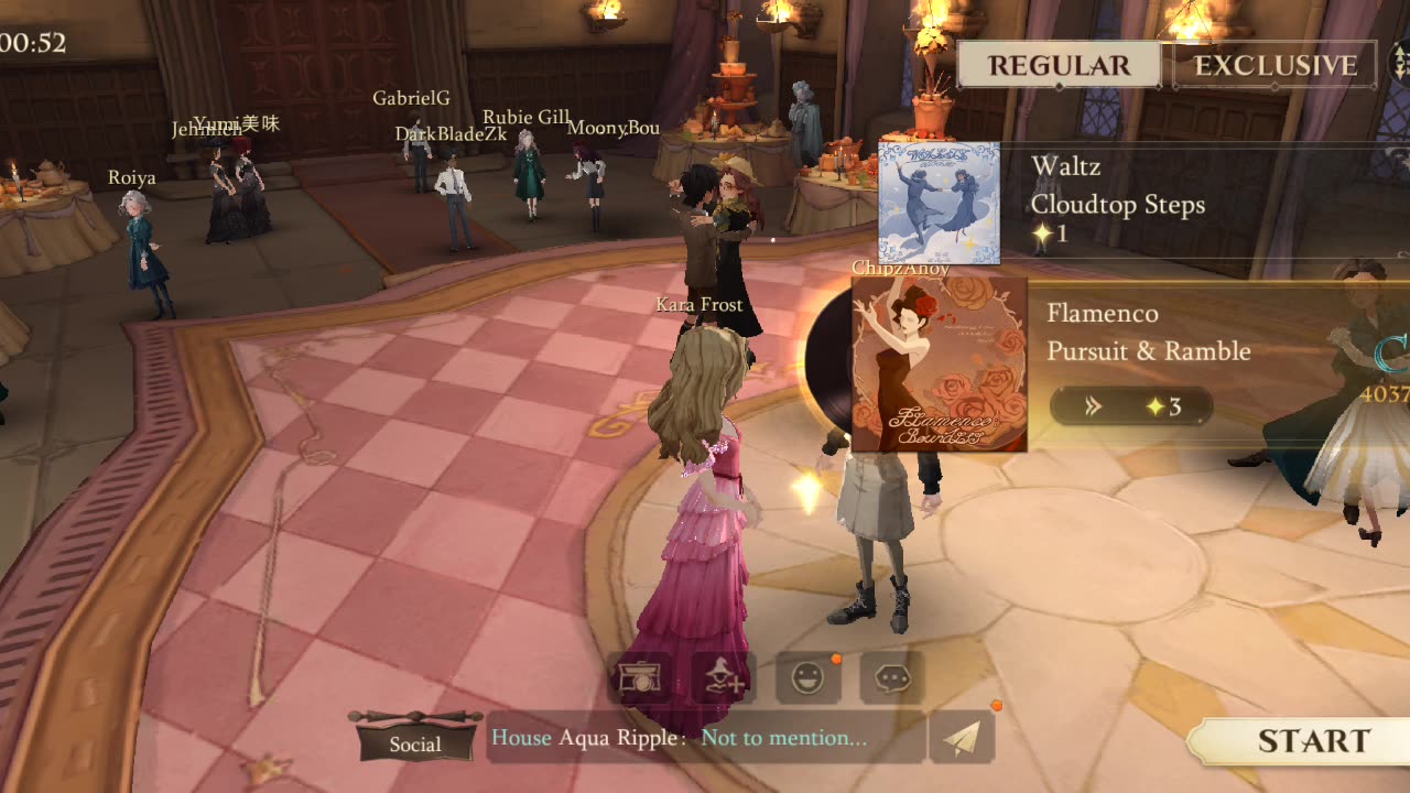 Dancing with a random person