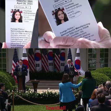 Biden Caught With Cheat-Sheet