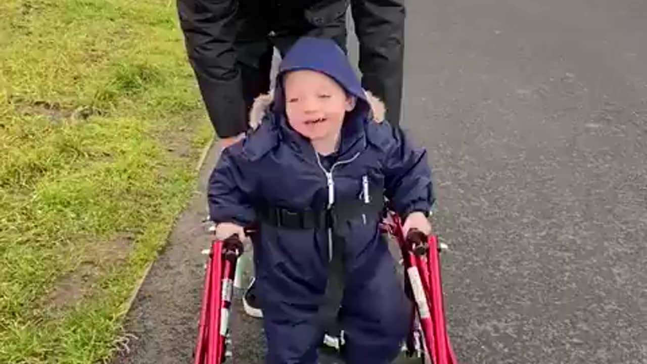 You go little man! 🥰