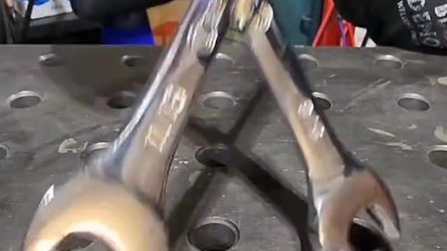 Welding tools become handicrafts.